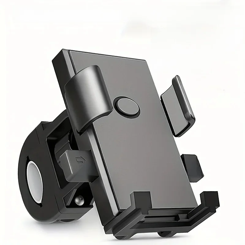 AliExpress Universal Motorcycle & Bicycle Phone Mount 360° Rotatable Secure Anti-Shake Handlebar Holder with Automatic Locking Mechanism