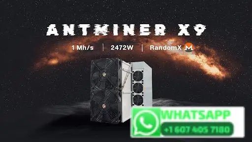 HKD Company Approved Brand New Bitmain Antminer X9 RandomX XMR Miner
