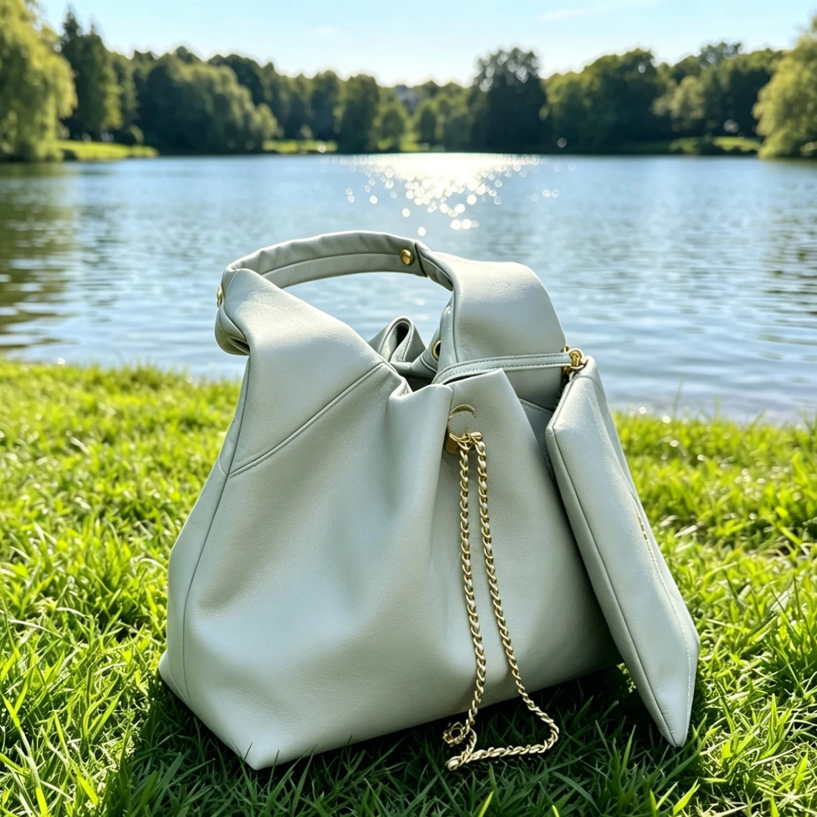 2026 Size: 28x21 cm no box New Model Versatile and Fashionable PU Leather Bag - Durable,High-Quality and Affordable