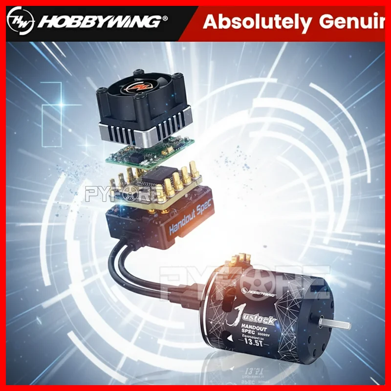 hobbywing-xerun-xr10-justock-g3-60a-esc-sin-escobillas-con-sensor-y-motor-combinado-de-135-t-175-t-25-t-para-coche-de-carreras-de-deriva-1-10-rc