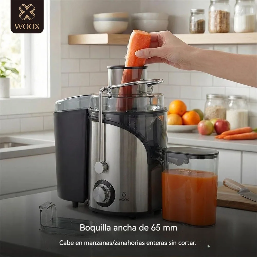 Licuadora eléctrica Safe Drink de 600W 500ml con sistema antigoteo para frutas y verduras,una licuadora centrífuga y saludable