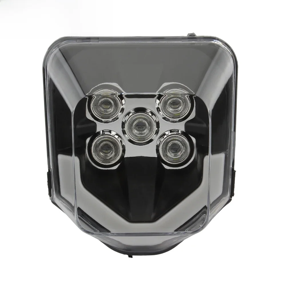 AliExpress Headlight Led Motorcycle Light Wick For Husqvarna 701 TE 250 300 450 FC FE TC 125 300i Head Lamp Enduro Dirt Bike Accessories