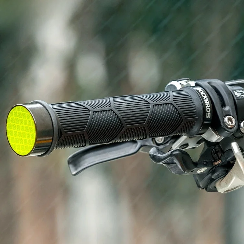 AliExpress ROCKBROS Bike Grip Silicone Non-Slip Bicycle Handlebar Cover Ultralight Anti-skid Bike Handle Alloy Grips Cycling Accessories