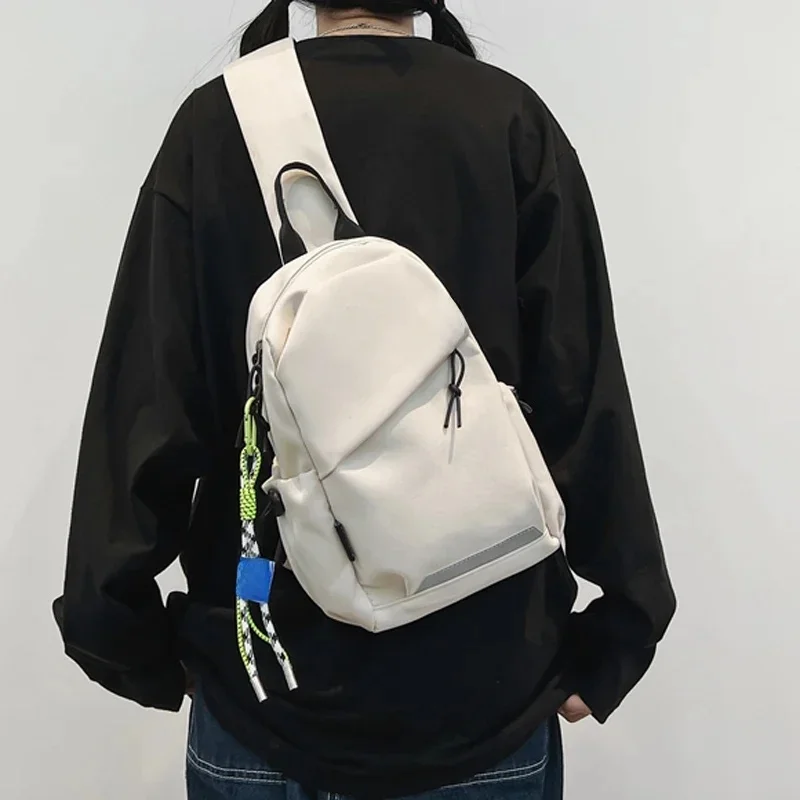 AliExpress NONE Crossbody Bag Men's Single Shoulder Small Backpack Chest Bag Women's Cycling Sports Mountain Climbing Boys Tablet Lightweight Mo