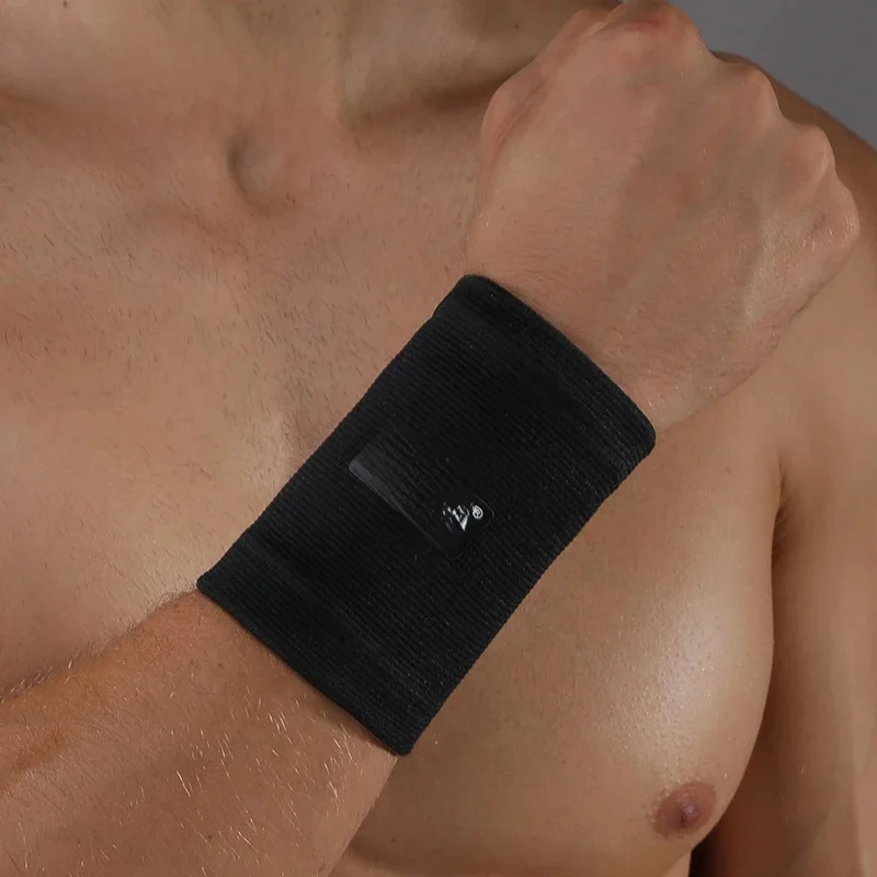 JINGBA SUPPORT 1 szt. Elastyczna nylonowa opaska na nadgarstek wsparcie Fitness wsparcie nadgarstka sprzęt ochronny opaska na nadgarstek mężczyźni tenis Badminton Brace — zdjęcie 2