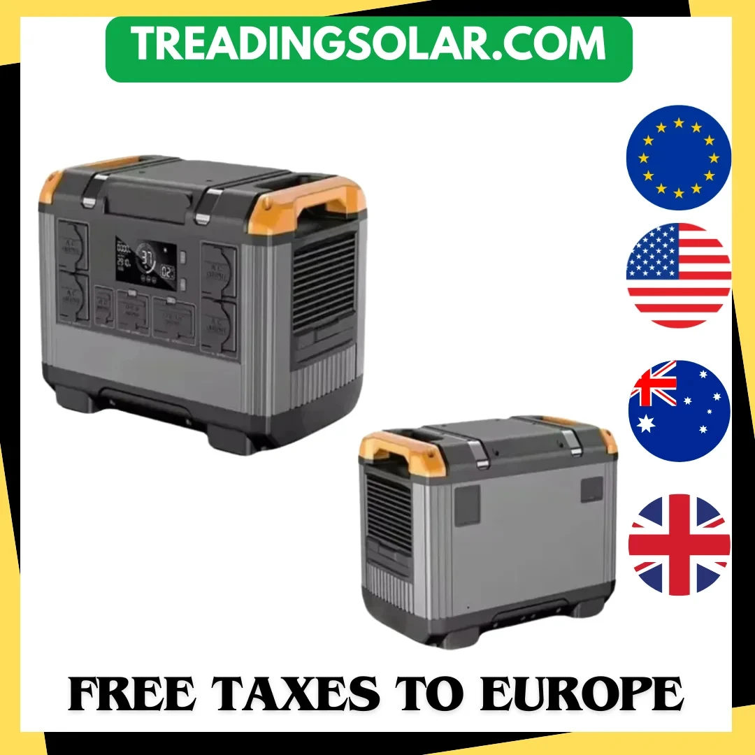 LifePo4 Battery зарядная станция 220 v 1200W 2400W 3000W Portable Power Station 630000mAh For Outdoor Camping Ukr