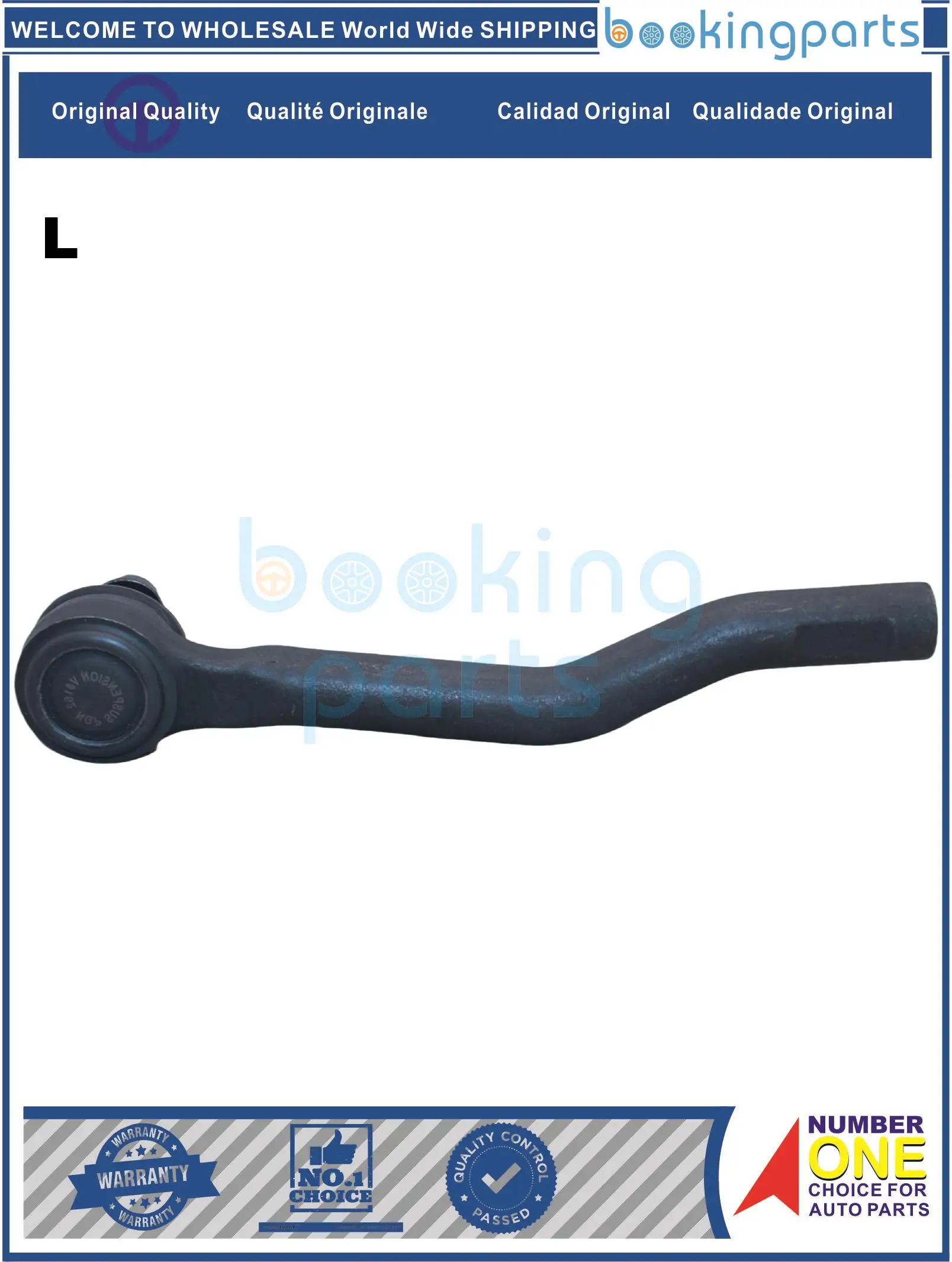 

TRE34008(L),48640-5RB0A,486405RB0A,D8640-5RB0A,D86405RB0A Tie Rod End For NISSAN CP5C9 16-
