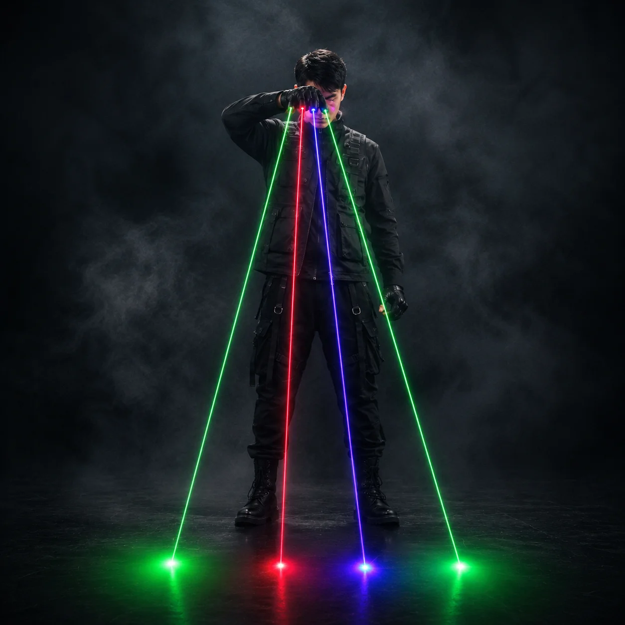 Gants laser RGB rechargeables, - Event Party Dj avis et prix