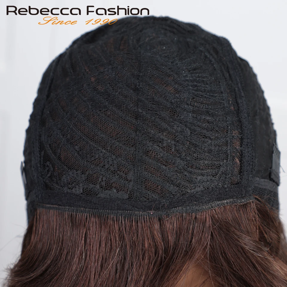 Glueless Pixie Short Cut Straight Human Hair Wigs Short Bob With Long Side Part Bangs No Lace Brazilian Straight Bob Wigs