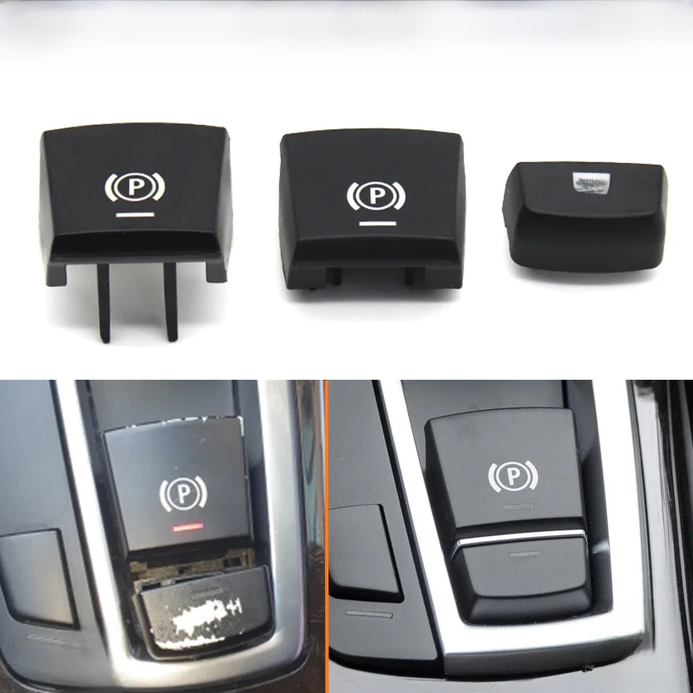 Bouchon de bouton H automatique pour interrupteur de frein à main électronique, pour BMW 5 6 7 X3 X4 X5 X6 série F F01 F02 F10 F12 F15 F16 F25 F26