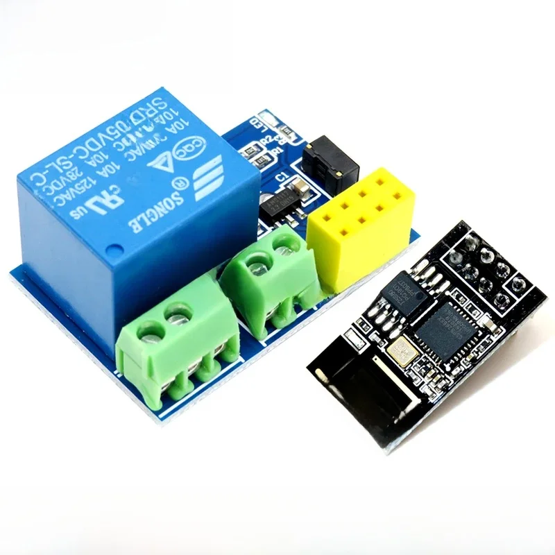 ESP8266 ESP-01S 5V moduł przekaźnika WiFi rzeczy inteligentny domowy przełącznik zdalnego sterowania dla telefonu ESP-01 ESP01 ESP01S bezprzewodowy moduł WIFI — zdjęcie 2