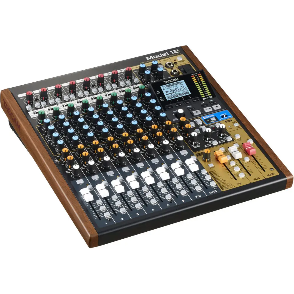 Brand New TASCAM Model 12 Integrated Production Suite Mixer/Recorder/USB Interface