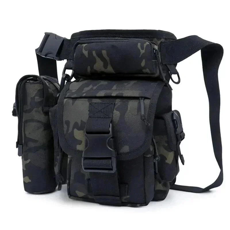 AliExpress NONE Fishing Leg Bag Men Waist Pack Tactical Fanny Pack Belt Hip Bum Cycling Travel Camping Shoulder Bags Multi-function Saddle Bag