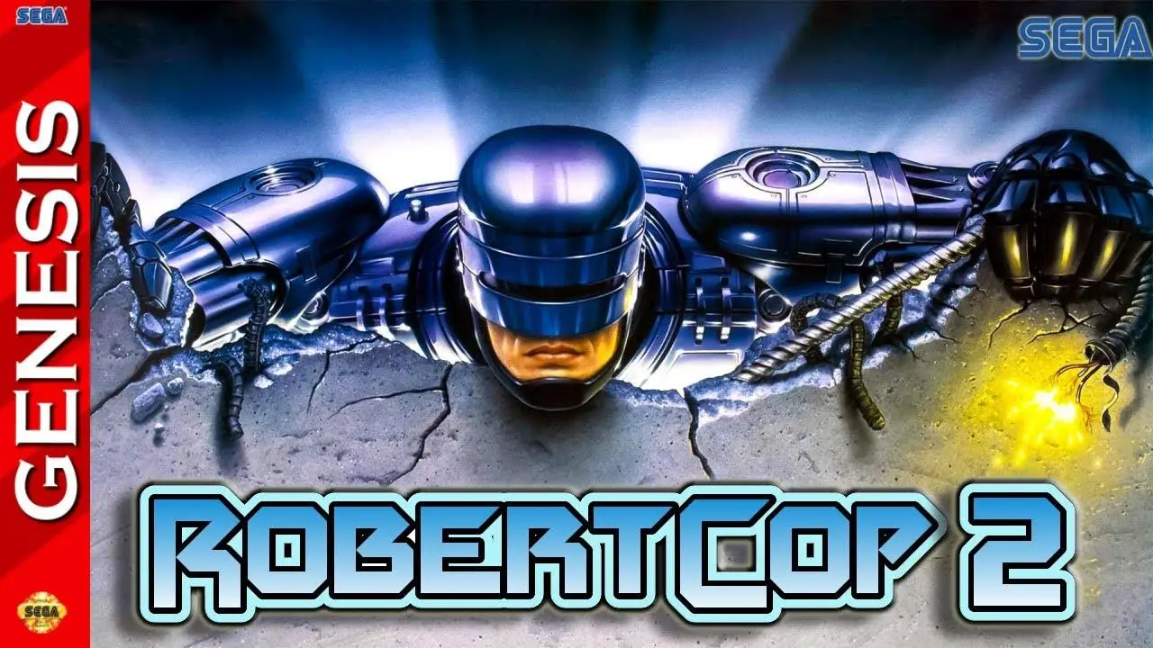 Mega Drive - Robert Cop 2 Full Edition (Longplay) Game Card 16bit