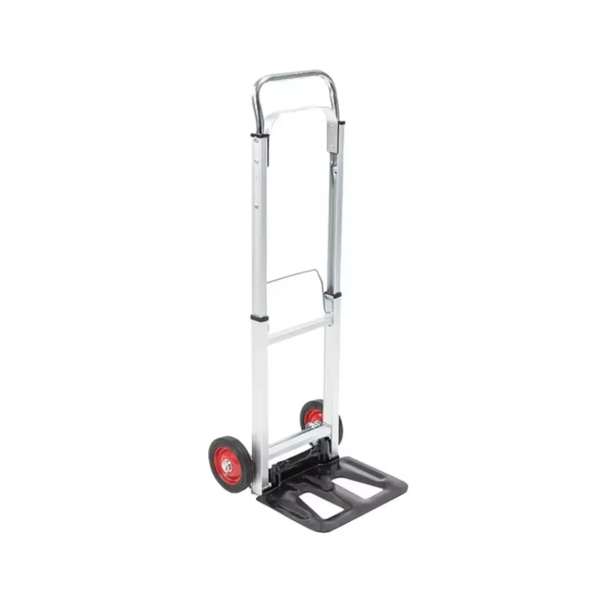 

Портативная складная алюминиевая тележка – двухколесная тележка для садовых инструментов и многого другого