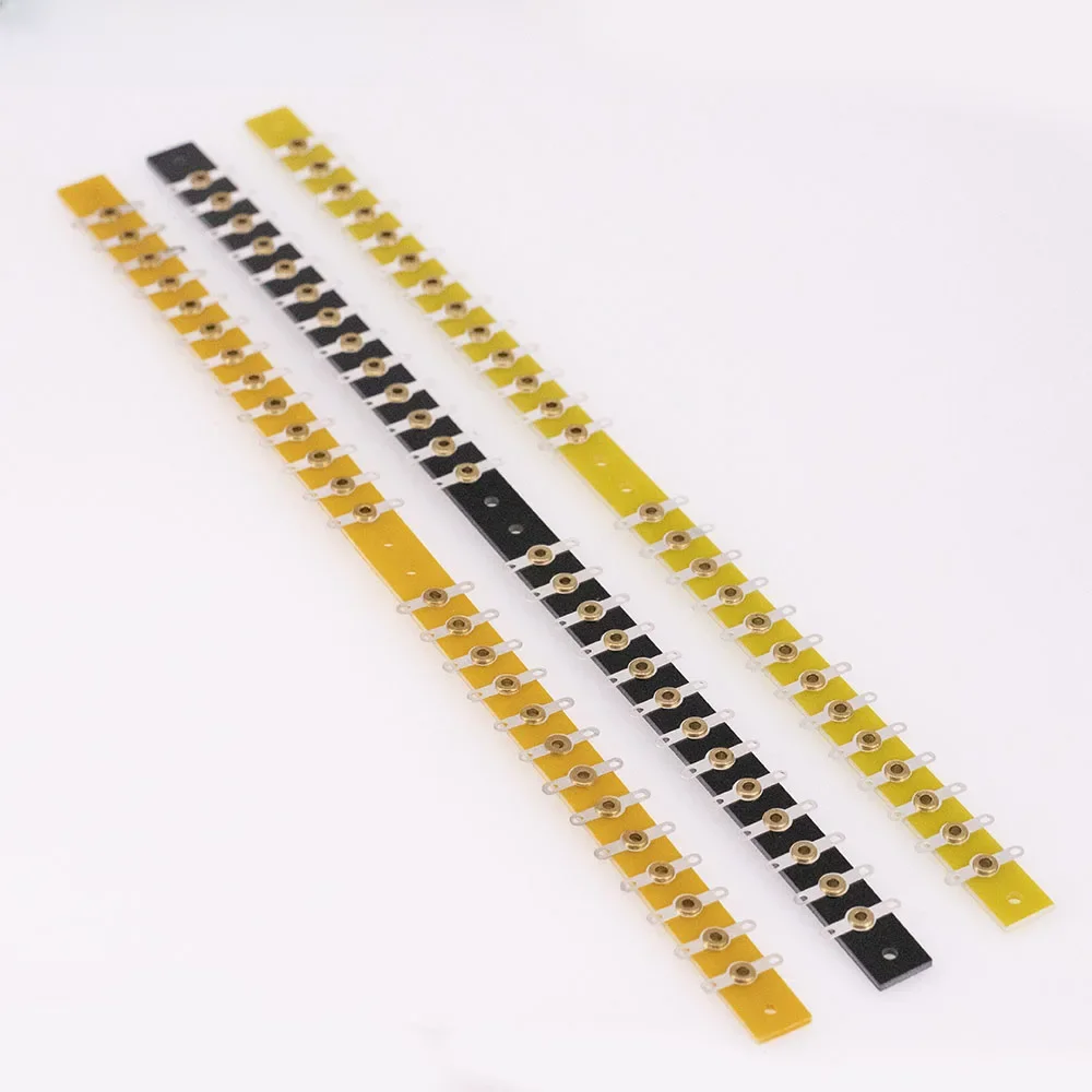 2 szt. Projekt DIY Audio Tag Strip Tablica z znacznikami Tablica wieżyczkowa Terminal Tablica z końcówkami do Vintage wzmacniacz lampowy Dwugłowicowy lutowanie — zdjęcie 2