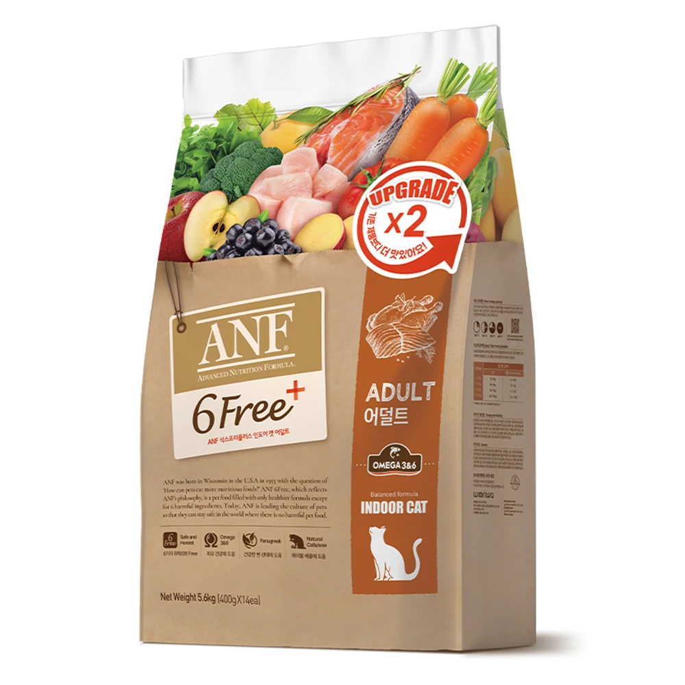 ANF 식스프리플러스 캣 어덜트 5.6kg 고양이 사료 6Free+ / ANF 6Free Plus Cat Indoor Adult 5.6kg