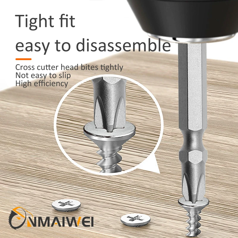 4.33in 2.4in PH2 Magnetic Screwdriver Bits 1/4 Inch Hex Shank,65mm 110mm Multiple sizes for various scenarios