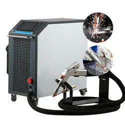 Free Shipping Portable 800W 1000W Laser Welding Gun Stainless Steel CNC Mould Hand Held Fiber Laser Welding Machine Aircooling