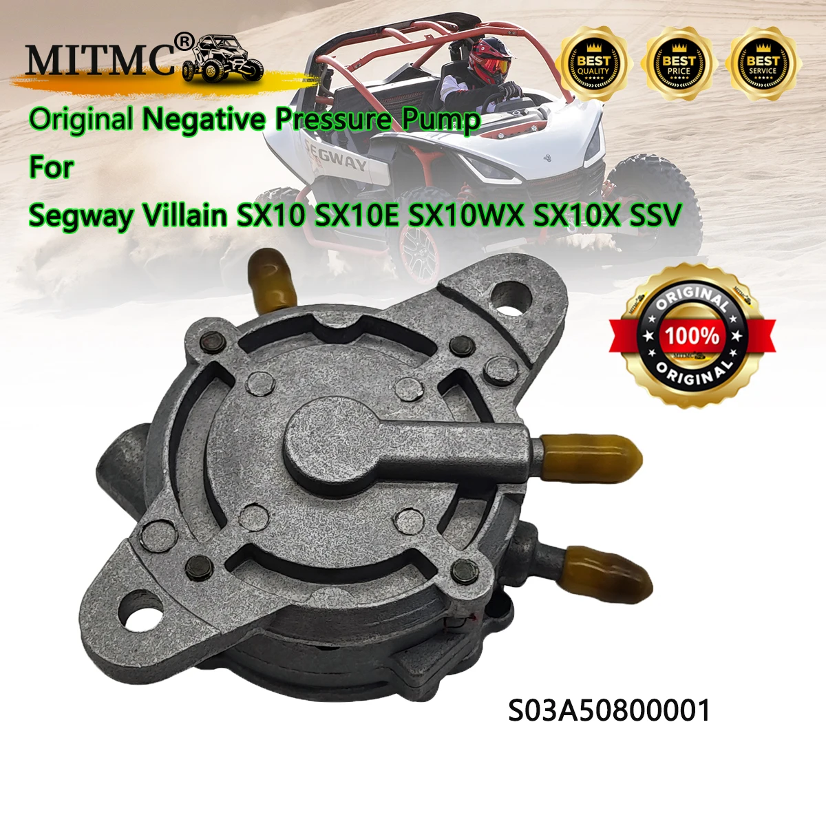 

Оригинальный насос отрицательного давления для Segway Villain SX10 SX10E SX10WX SX10X SSV S03A50800001