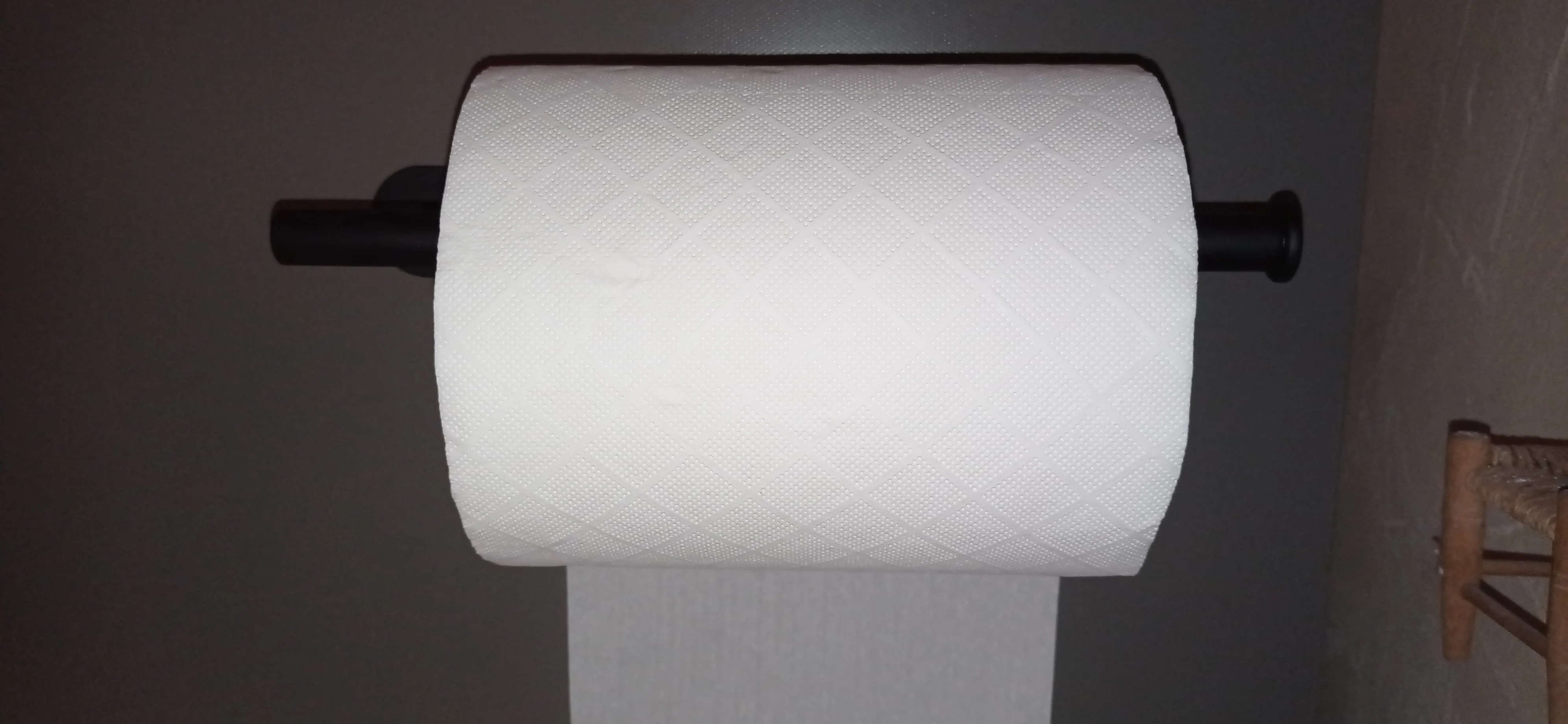 Kitchen Paper Towel Holder Adhesive Tissue Hanger Toilet Roll Paper Dispenser Cabinet Storage Napkin Rack Bathroom Accessories photo review
