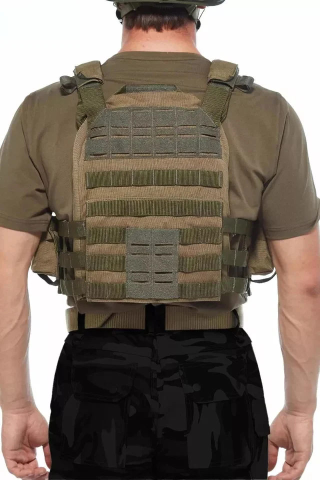 Turkish Force Prime vest Plate Carrier Assault Vest Khaki