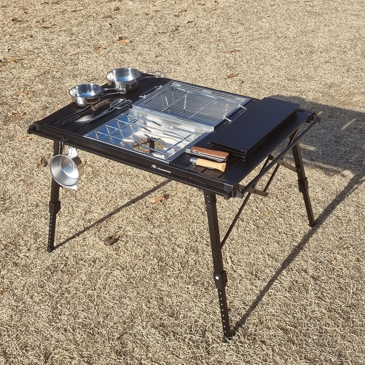 Mountain HIker IGT 2 Unit Table Camping lightweight folding height adjustable