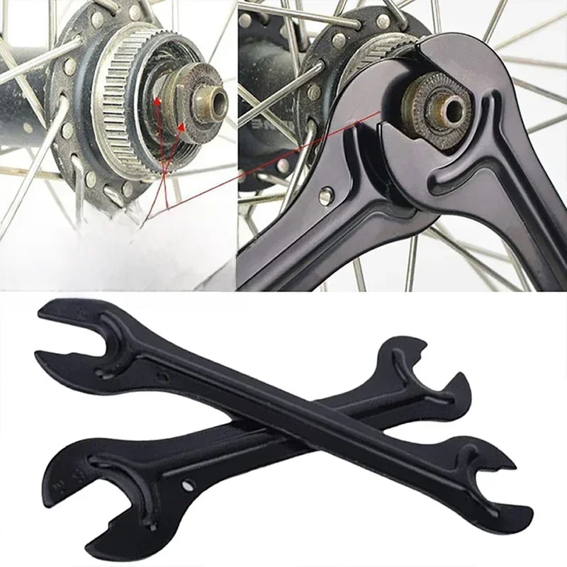 AliExpress Bike Hub Cone Spanner Portable Head Open End Axle Wrench Bicycle Repair Tool Accesories 13/14/15/16mm 4in1 Remover Bicycle Tools