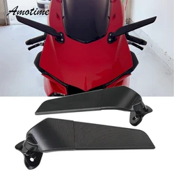 For Yamaha YZF R1 YZF-R1 R1 2015 2016 2017 2018 2019 Motorcycle Side Mirrors Wind Wing Adjustable Rotating Rearview Mirror
