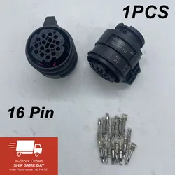1 Set 16 Pin Way 02E Transmission Gearbox Body Controller Connector Plug 3D0 973 993 3D0973993