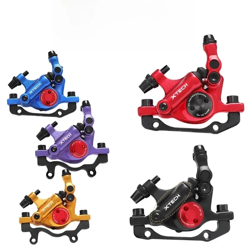 AliExpress Zoom ZOOM MTB Hydraulic Disc Brake Calipers HB100 Line Pulling Oil Brake Front & Rear For Folding Bike Scooters Winter Cycling Parts