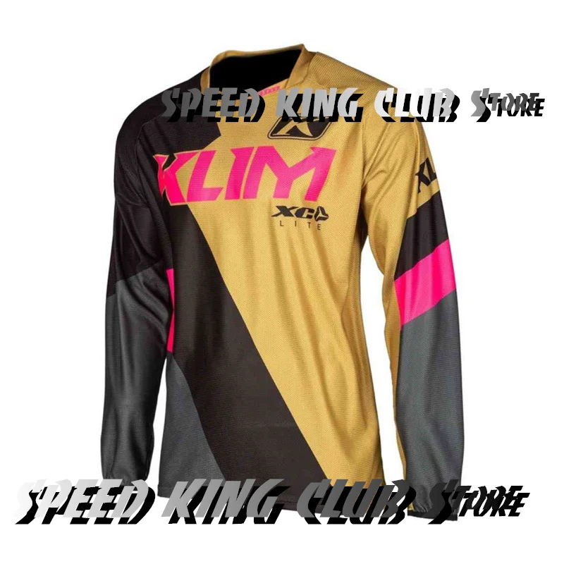 Sports Brand Klim Downhill Motorcycle T-shirt Motocross Mountain  Cycling Clothes For Men Women Cycling Jersey Long Sleeve Tops