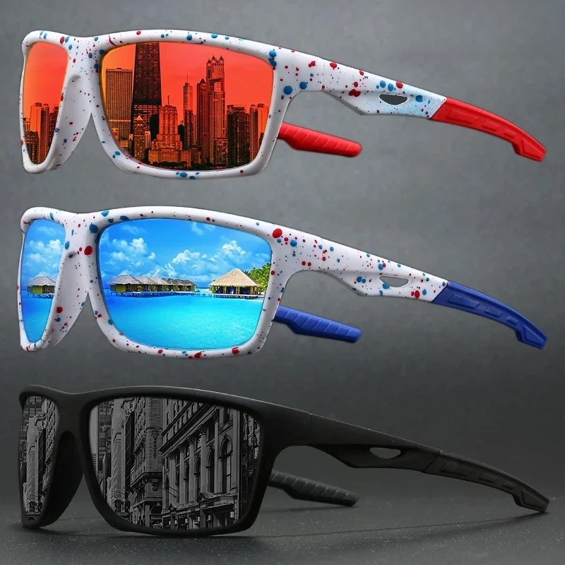 AliExpress VEGUEROS 1/3PCS New Polarized Sunglasses for Men Outdoor Fashion Sports Fishing Cycling Eye Protection Sun Glasses Luxury Design Uv400