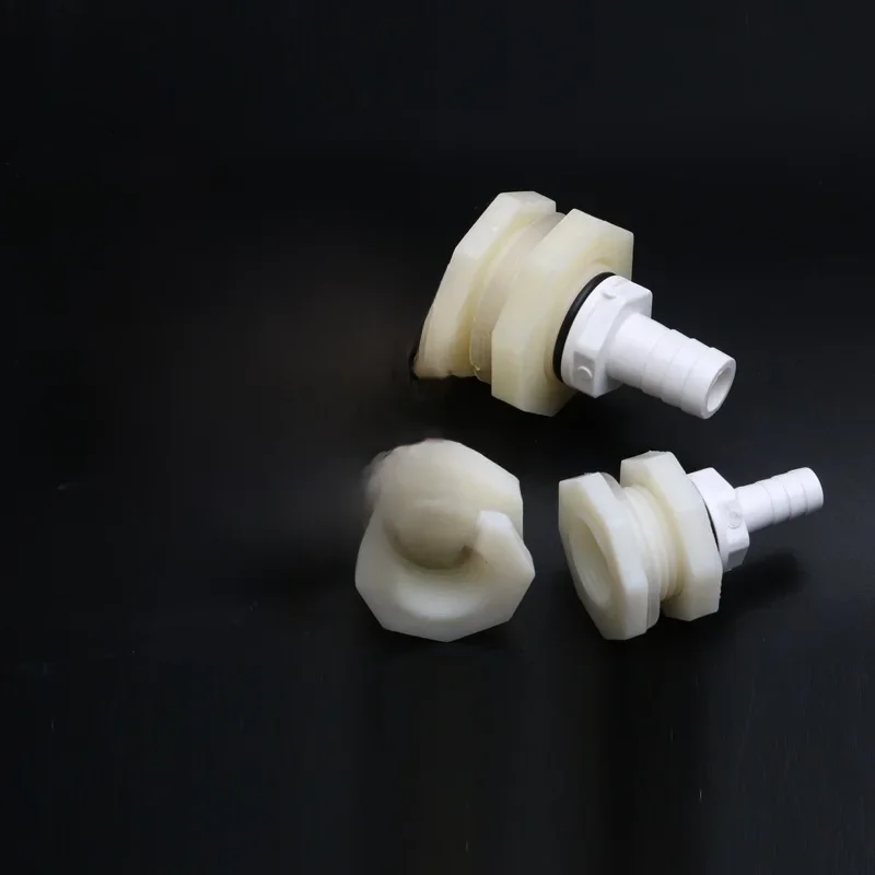1 zestaw ABS 1/2" 3/4" Złącza do akwarium Złącze wiadra wylotowego 8 10 12 16mm Złączki do odpływu akwarium Adapter zbiornika wody — zdjęcie 2