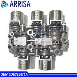 Transnation 0BH DQ500 0DE DSG 7 Auto Transmission Solenoid Valve Kit Fit For Audi Volkswagen Car Accessories 025420B 0DE325471A