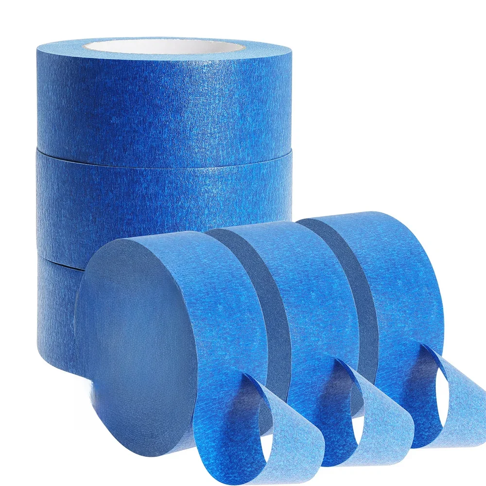 3 rollen/set verftape Multi-oppervlak maskeren Gemakkelijk te verwijderen Verftape Beveiliging Muurschildering Ambachten Kunst Bouw Thuis 20 m/rol - afbeelding 2