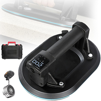 Intelligent Display Industrial Grade Electric Vacuum Suction Cup 200KG Load Capacity Heavy Duty Granite Tile Glass Strong Lifter