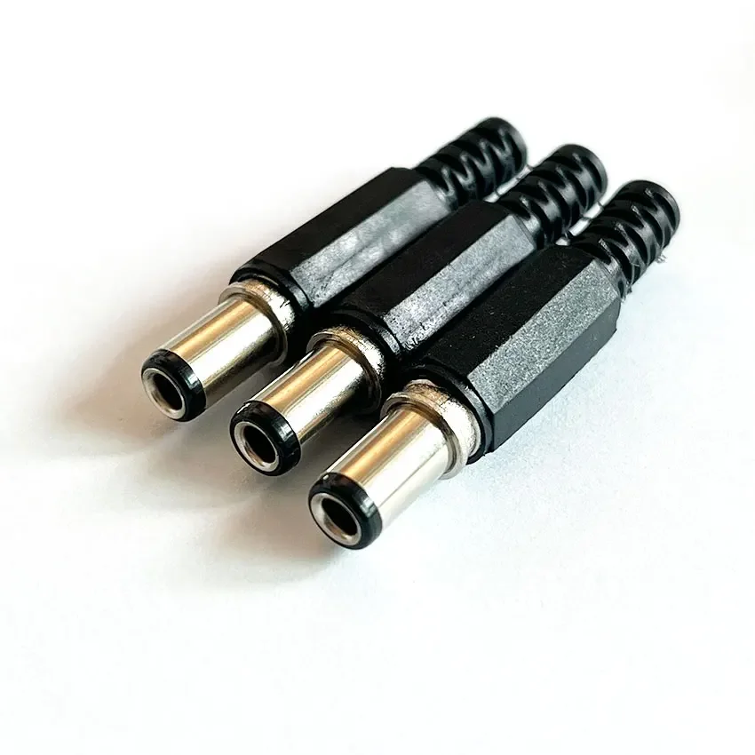 1/3 szt. 12V 3A 6,3x3,0mm złącze męskie zasilania prądem stałym — zdjęcie 2