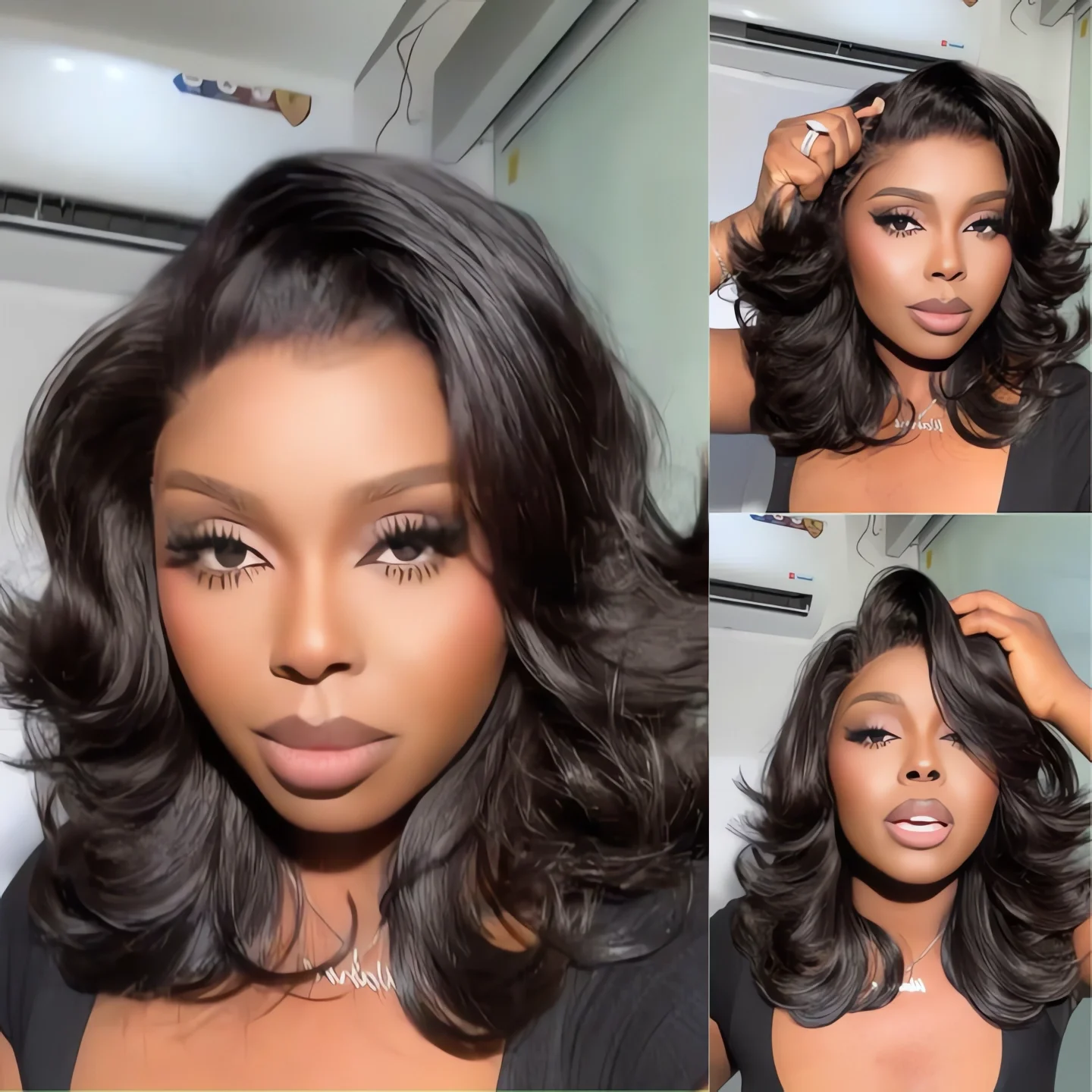 

Bob wig lace front human hair wigs Brazilian Body wave 100%Human Hair 13x6 HD Transparent Frontal 5x5 Bob Wig For Women choice