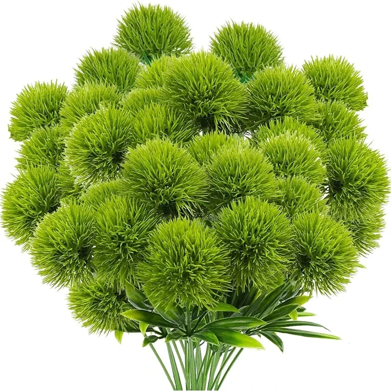 3/5/10/20PC 26cm Sztuczne rośliny Bukiet mniszka lekarskiego Wazony do wystroju domu Dekoracyjne ślubne sztuczne kwiaty Robótki ozdobne — 2