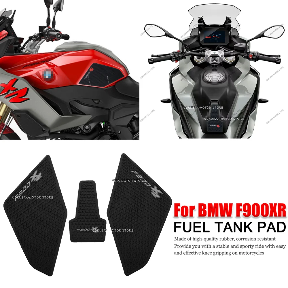 For BMW F900XR f900xr Motorcycle Accessories Fuel Tank Pad Protector Sticker Side Anti Slip Protection Pad Knee Grip