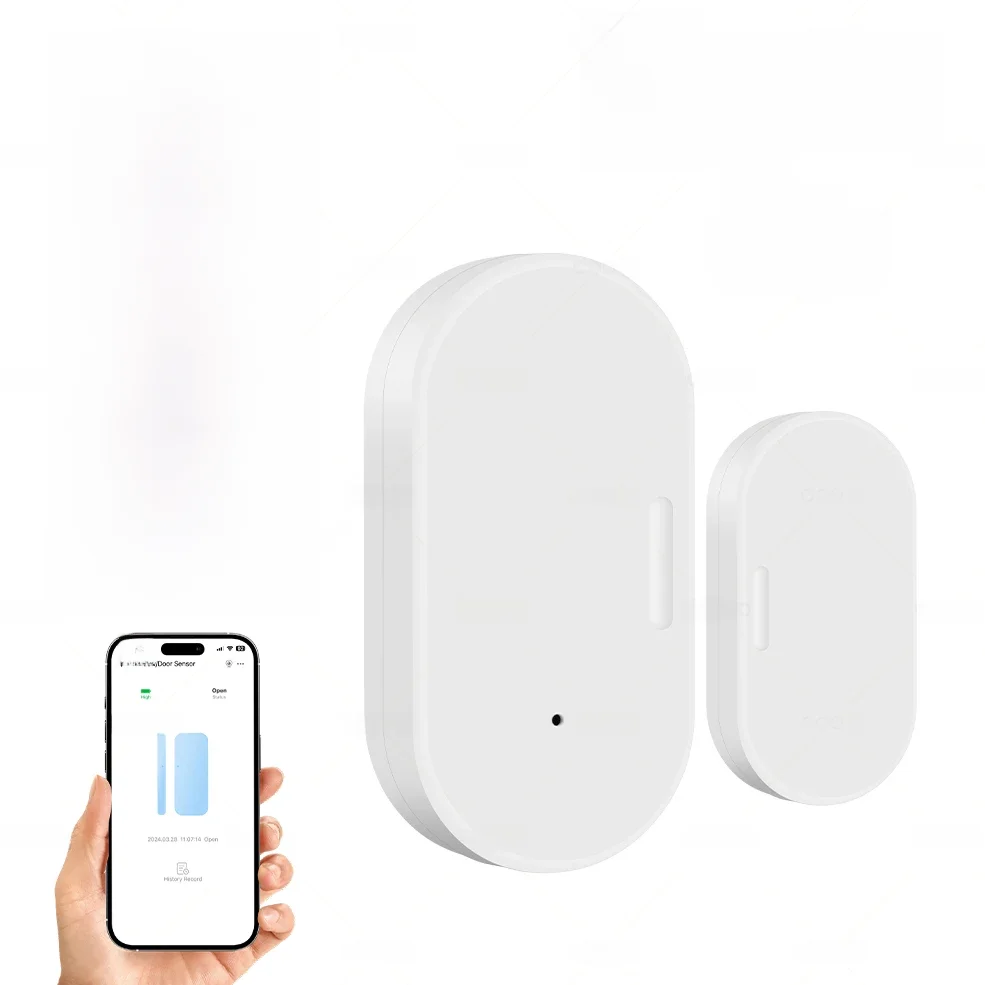 Ewelink Zigbee Türsensor, kabelloser magnetischer Fenster-Alarmdetektor, offen, geschlossen, funktioniert mit Zigbee2MQTT, Alexa Google Need Gateway