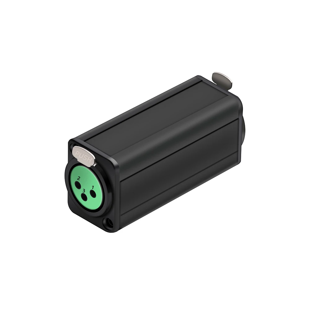 1pc D-Type XLR Female to Female Adapter Panel Mount Chassis Socket 3Pin XLR Coupler Cable Adapter Straight Extension Connector