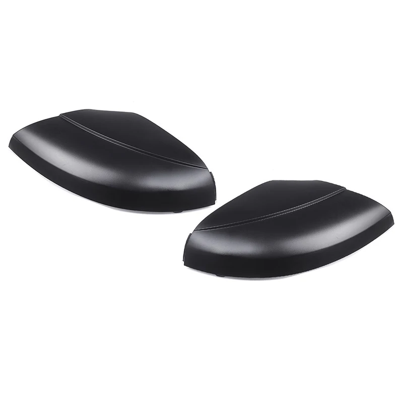 2pcs Car Side Wing Mirror Lower Cover Matte Black Exterior Parts for VW Amarok 2013 T5 Facelift 2010-2015 7E1857603B 7E1857604B