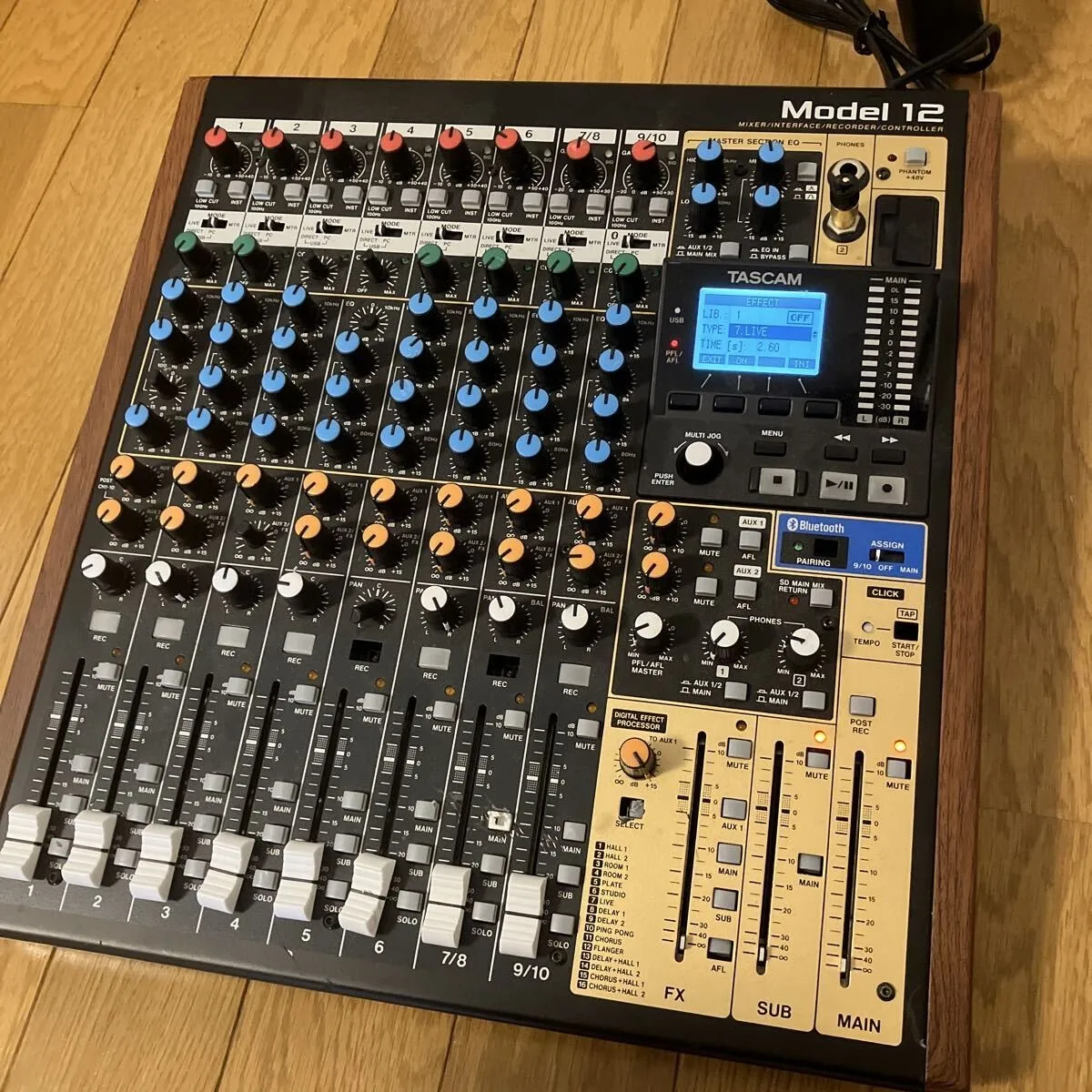 AG  BUY  2 GET 1 FREE TASCAM Model 12 Digital Mixer USB Audio Interface Multi-Track Recorder