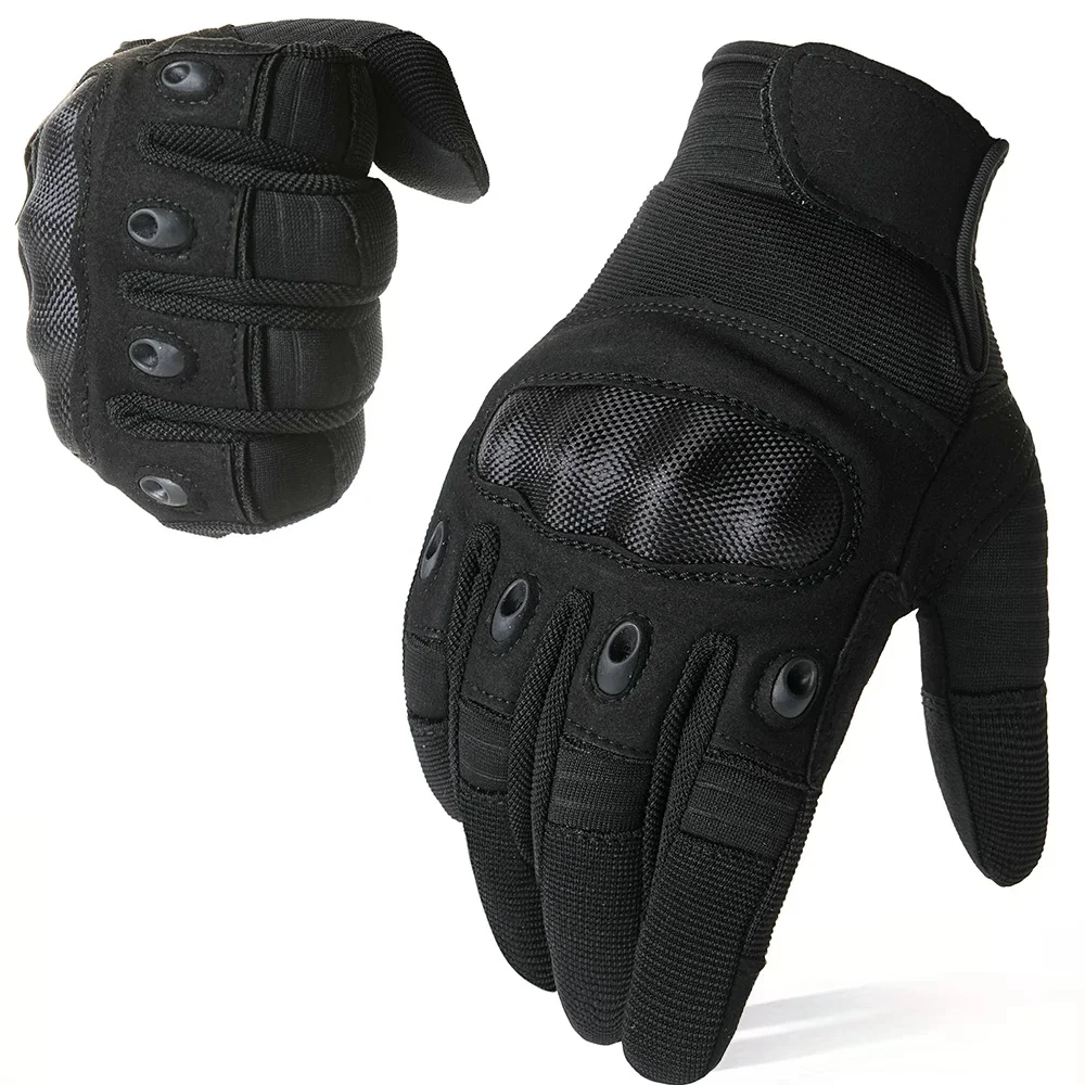AliExpress NONE Tactical Gloves Outdoor Sport Paintball Hunting Airsoft Combat Cycling Anti-Skid Work Protection Touch Screen Full Finger Gloves