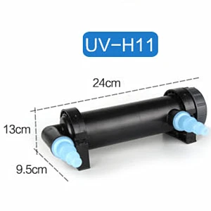 NONE 5W ~ 36W JEBO UV Sterilisator Lampe Licht Wasser Reiniger Für Aquarium Teich Aquarium Uv Filter Klärer 5