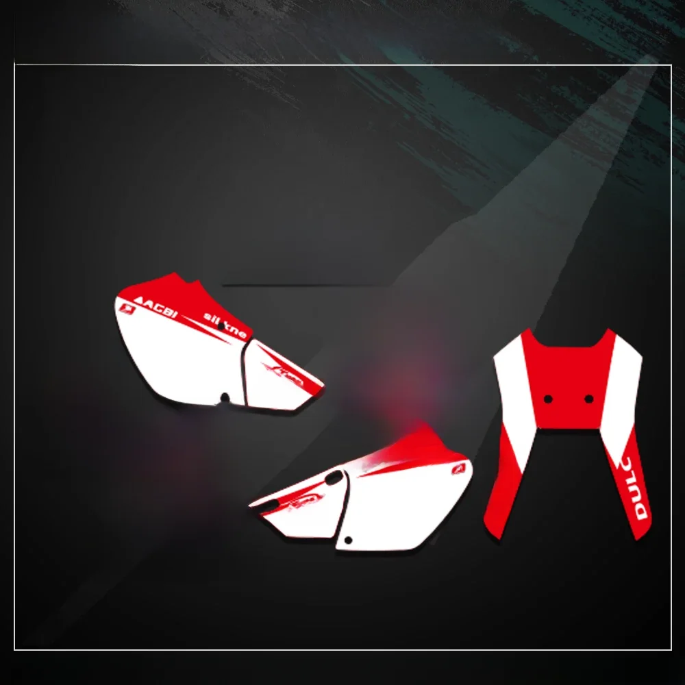 Zestaw naklejek na tło Armorsoul Full Graphics dla Honda XR250 XR450 1996 - 2004 XR 250 450 dostosowane — zdjęcie 2