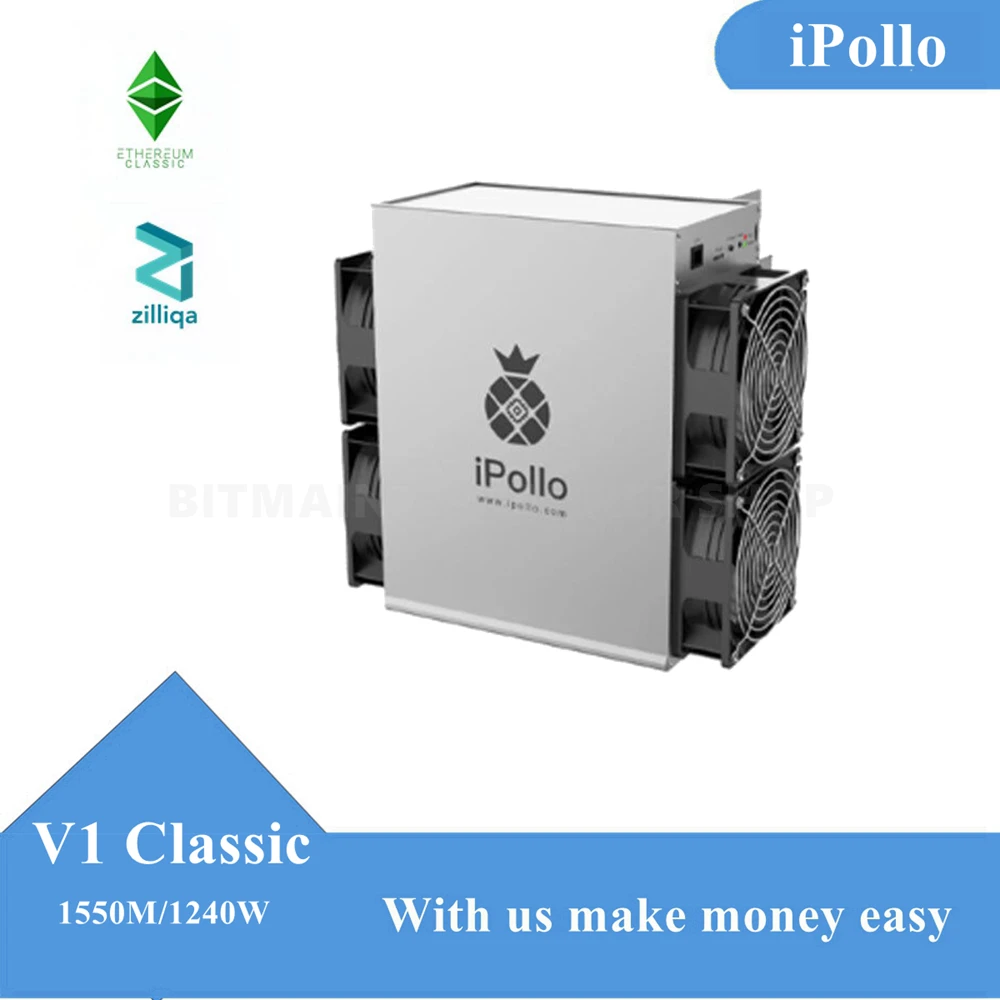 Ipollo V. V V1 Cổ Điển 1560Mh V. V Thợ Mỏ 1240W Với PSU