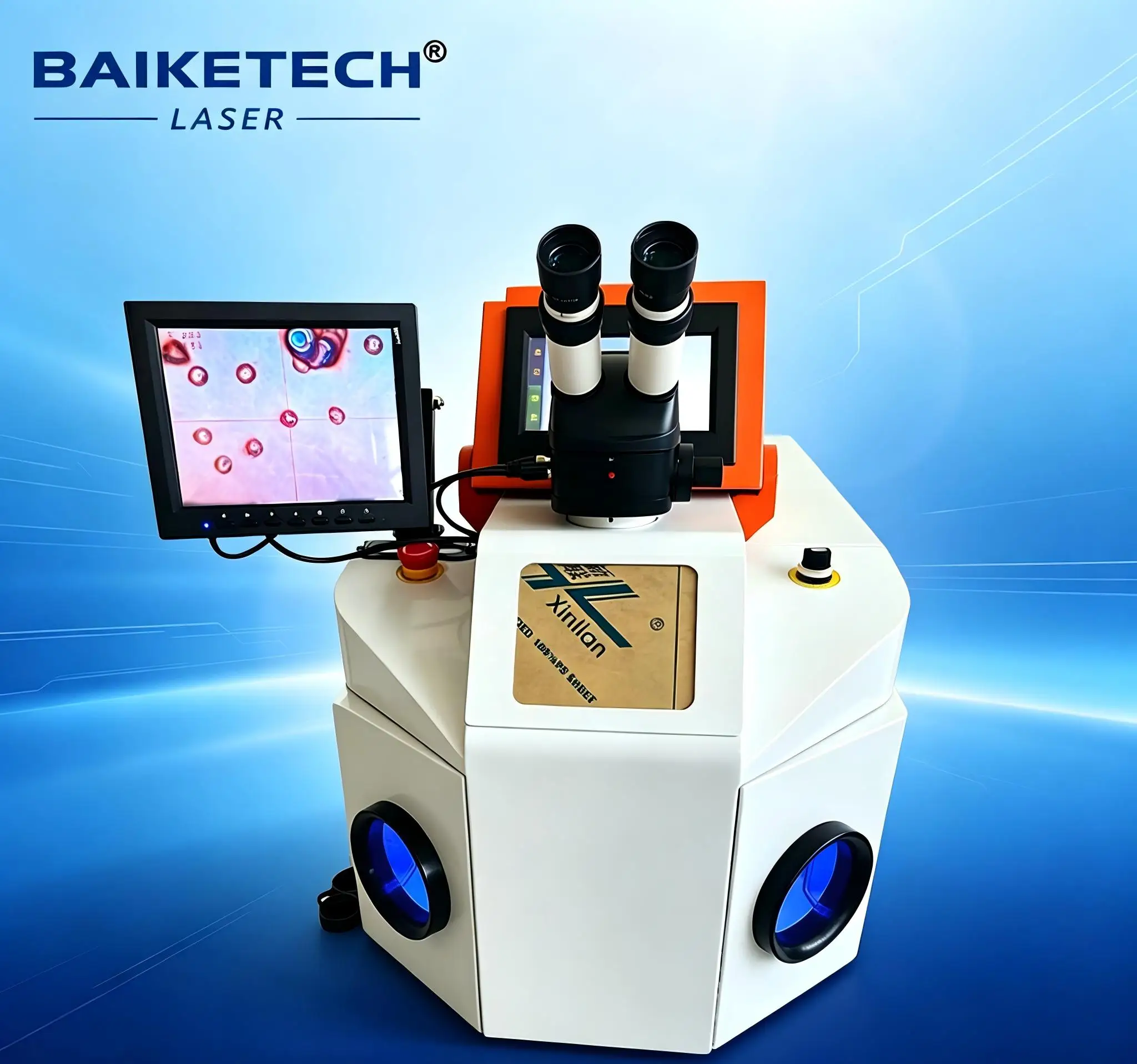 High Definition CCD Camera YAG Spot Welding Machine Light Portable Gold Silver Earring Pendant Ring Jewelry Repair Welder Tool